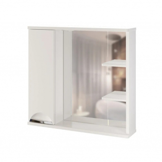 Зеркало-шкаф MIXLINE Этьен-75 левый с подсветкой