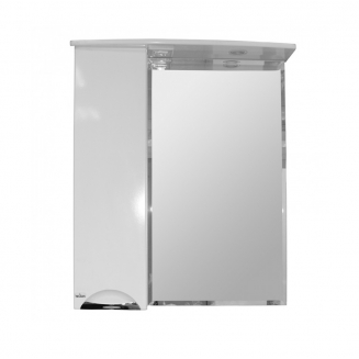 Зеркало-шкаф MIXLINE Кассиопея-75 левый с подсветкой