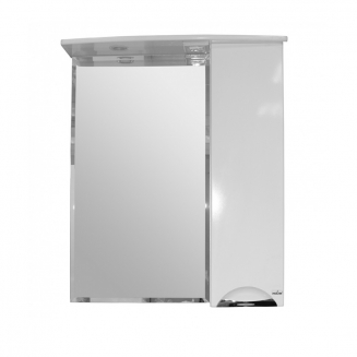 Зеркало-шкаф MIXLINE Кассиопея-75 правый с подсветкой