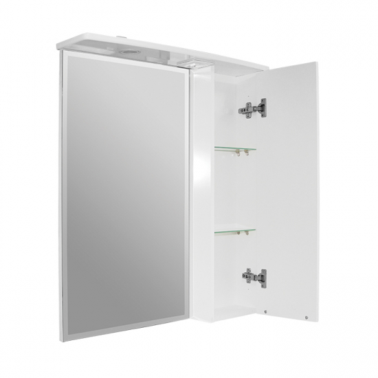 Зеркало-шкаф MIXLINE Кассиопея-75 правый с подсветкой