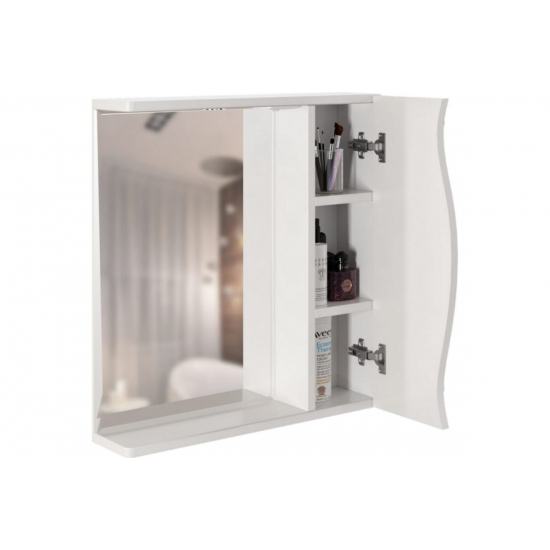 Зеркало-шкаф MIXLINE Лима-65 правый с подсветкой