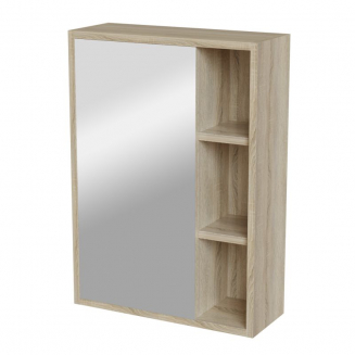 Зеркало-шкаф MIXLINE Милтон-50, дуб сонома