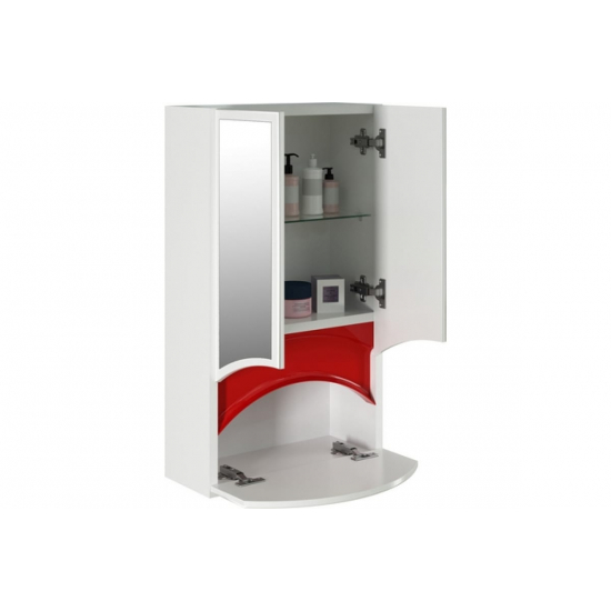 Зеркало-шкаф MIXLINE Радуга-46 красный