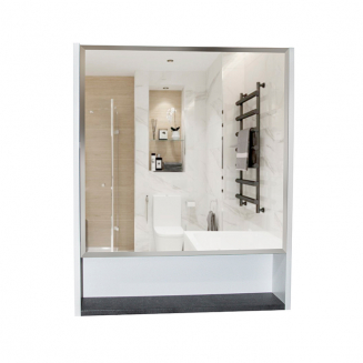 Зеркало-шкаф MIXLINE Сура-60 без подсветки, и полок 