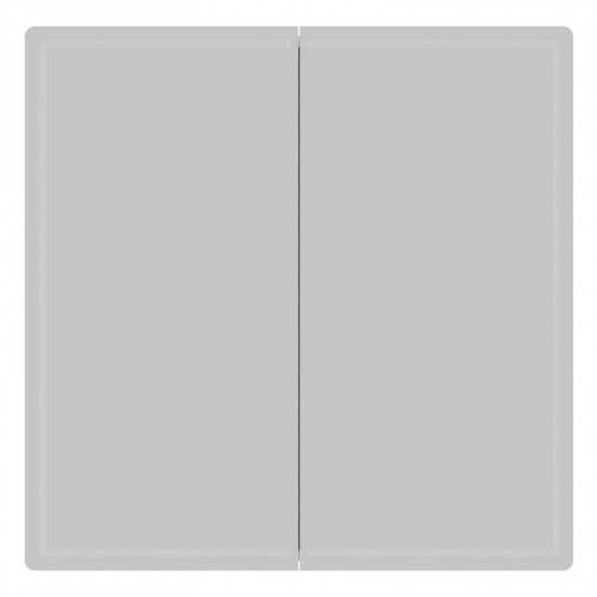 Зеркало-шкаф MIXLINE Вектор 80x80 с LED подсветкой, бесконтактный сенсор