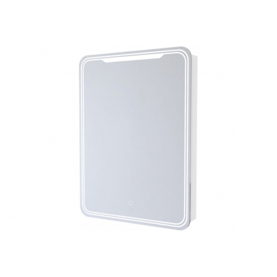 Зеркало-шкаф MIXLINE Виктория 60x80 левый, сенсорный выкл, LED подсветка