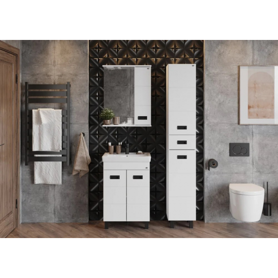 Зеркало-шкаф ONIKA Балтика Black 58.01 R правое