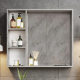 Зеркало-шкаф ONIKA Девис 80.00У бетон чикаго