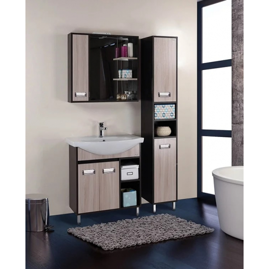 Зеркало-шкаф ONIKA Гамма 75.01 L левое