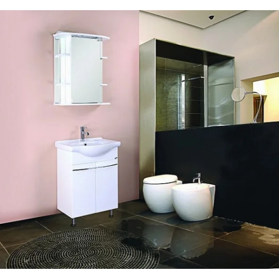 Зеркало-шкаф ONIKA Глория 60.01 R правое, с подсветкой