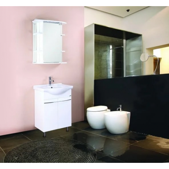 Зеркало-шкаф ONIKA Глория 65.02 R правое, с подсветкой