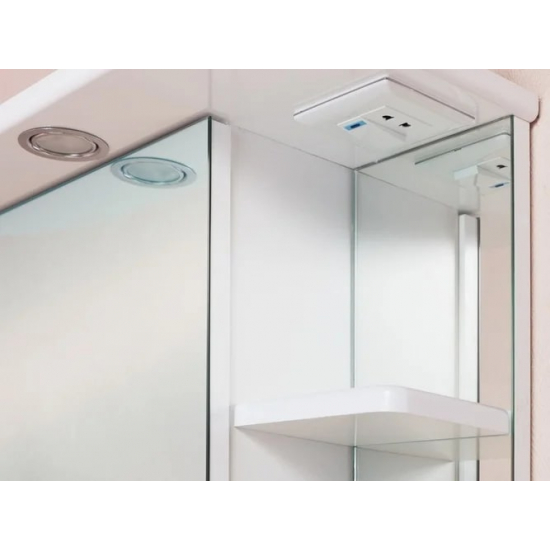 Зеркало-шкаф ONIKA Карина 60.01 L левое, с подсветкой