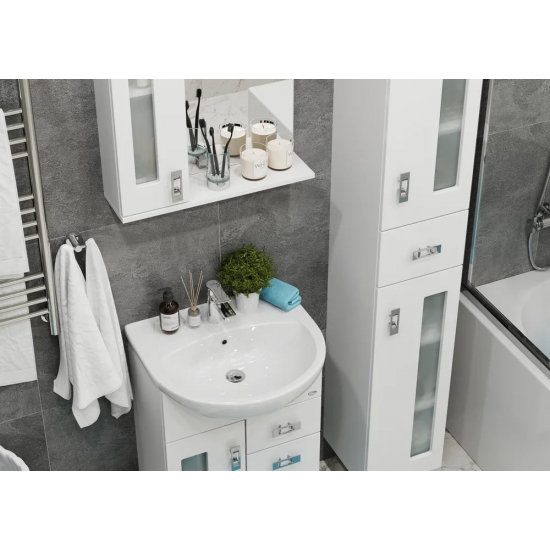 Зеркало-шкаф ONIKA Кристалл 58.01 L левое