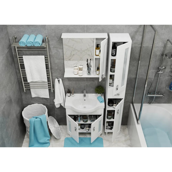 Зеркало-шкаф ONIKA Кристалл 67.02 R правое