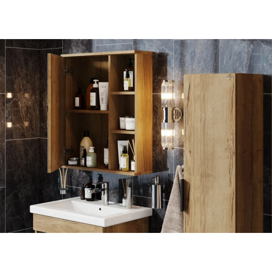 Зеркало-шкаф ONIKA Легран 50.00У дуб галифакс