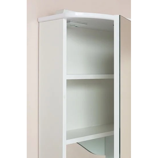 Зеркало-шкаф ONIKA Лидия 50.01 R правое, с подсветкой