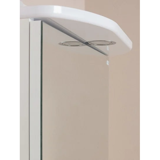 Зеркало-шкаф ONIKA Лидия 50.01 R правое, с подсветкой