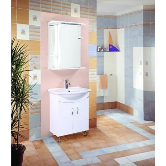 Зеркало-шкаф ONIKA Лилия 65.02 R правое с подсветкой