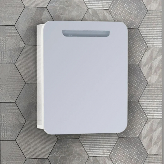 Зеркало-шкаф ONIKA Неаполь 60.01 R правое, с подсветкой