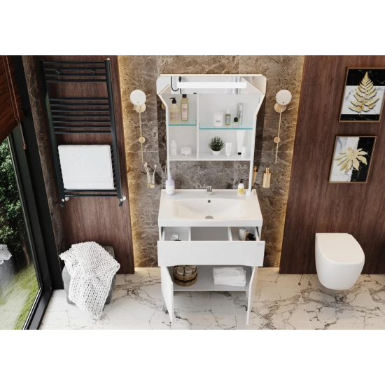 Зеркало-шкаф ONIKA Неаполь 80.01