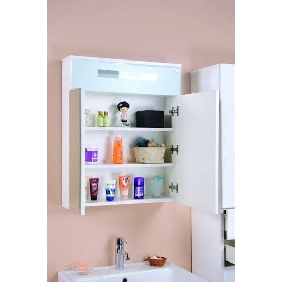 Зеркало-шкаф ONIKA Сигма 70.01 с подсветкой