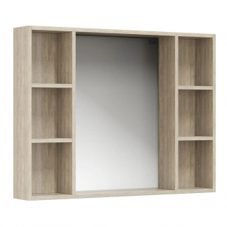 Зеркало-шкаф ONIKA Тимбер 100 дуб сонома