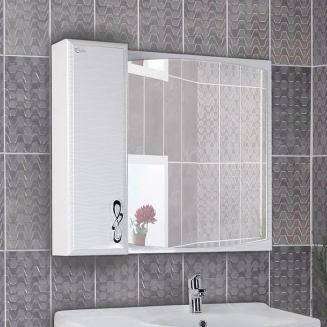 Зеркало-шкаф ONIKA Вальс 85 L левое