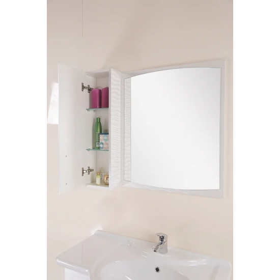 Зеркало-шкаф ONIKA Вальс 85 L левое