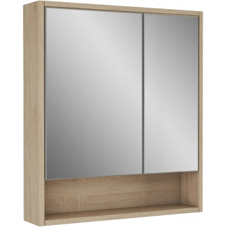 Зеркало-шкаф OWL 1975 Eland 65, дуб сонома