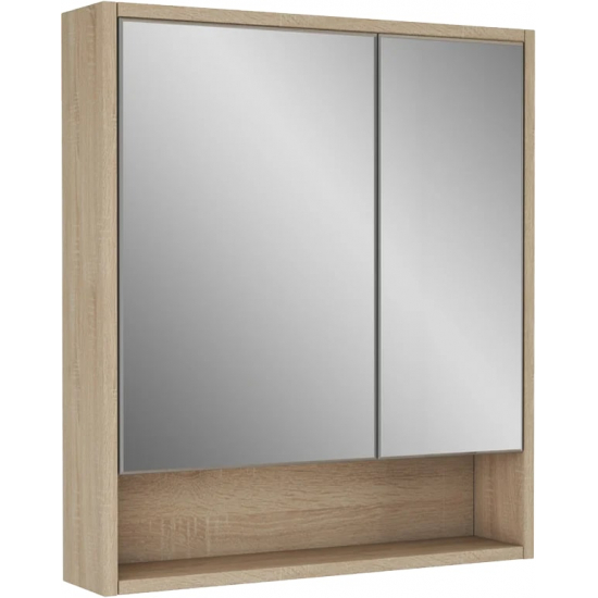 Зеркало-шкаф OWL 1975 Eland 65, дуб сонома