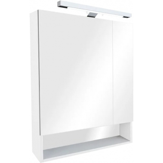 Зеркало-шкаф ROCA Gap 70 белое матовое, с подсветкой