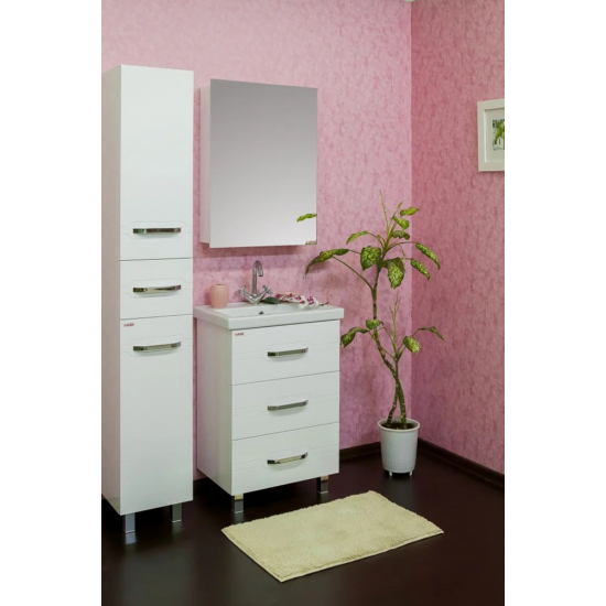 Зеркало-шкаф SANFLOR Анкона 60 L левое