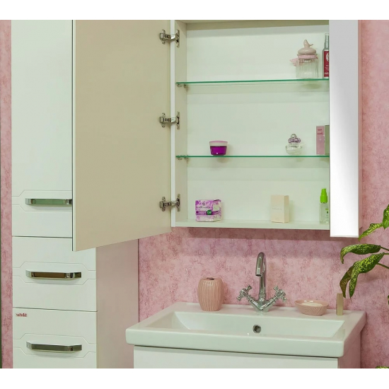 Зеркало-шкаф SANFLOR Анкона 60 L левое