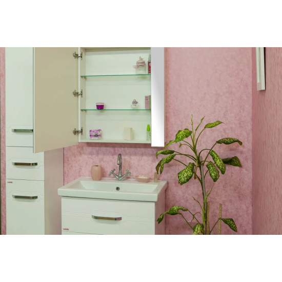 Зеркало-шкаф SANFLOR Анкона 70 L левое