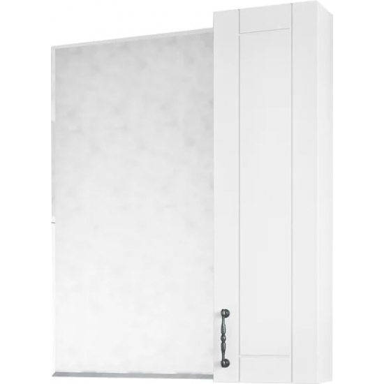 Зеркало-шкаф SANFLOR Глория 65 R правое белое