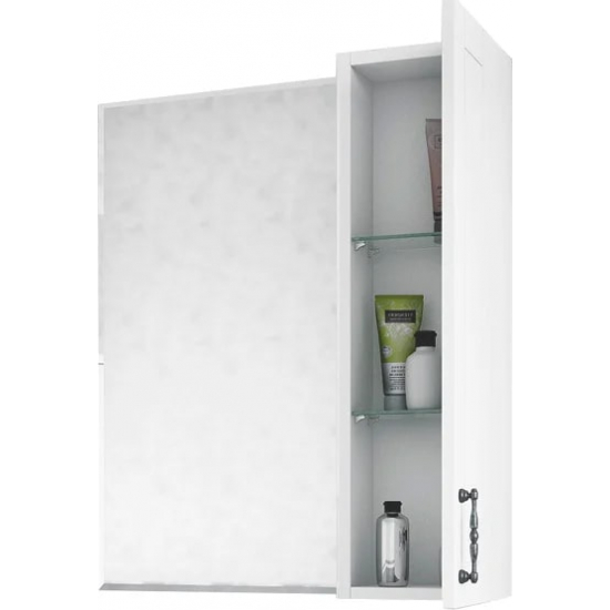 Зеркало-шкаф SANFLOR Глория 65 R правое белое