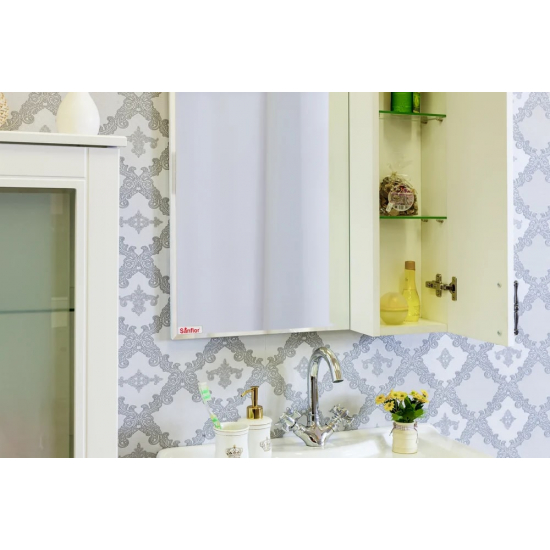 Зеркало-шкаф SANFLOR Глория 85 R правое белое