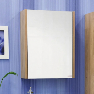 Зеркало-шкаф SANFLOR Ларго 60 R правое вяз швейцарский