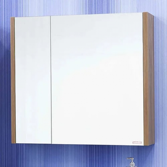 Зеркало-шкаф SANFLOR Ларго 80 R правое  вяз швейцарский