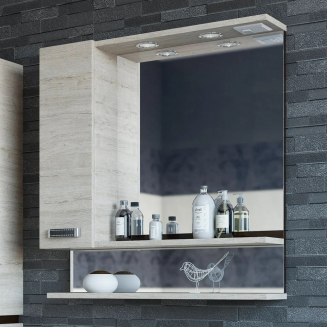 Зеркало-шкаф SANFLOR Техас 70 L левое орегон