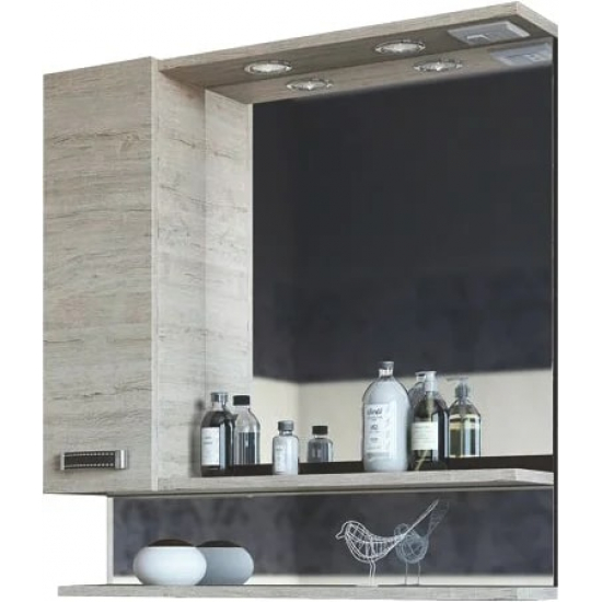 Зеркало-шкаф SANFLOR Техас 70 L левое орегон