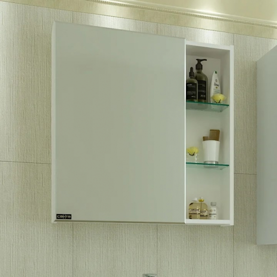 Зеркало-шкаф САНТА Дублин 70 универсальное