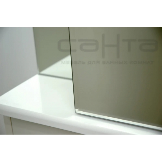 Зеркало-шкаф САНТА Герда 50 с подсветкой фацет