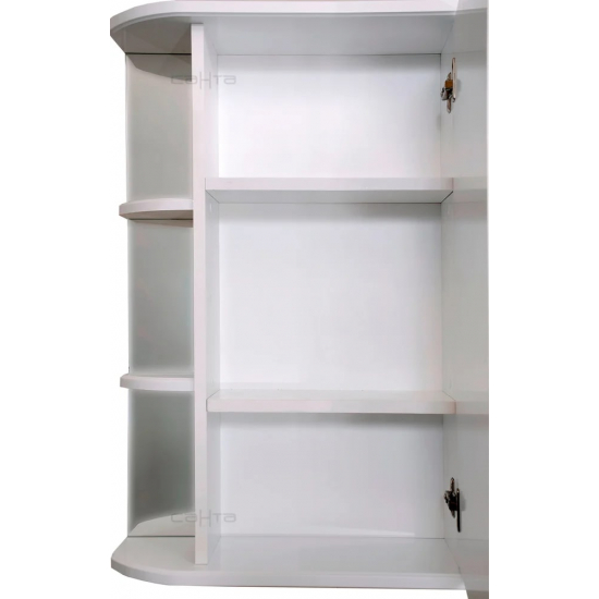 Зеркало-шкаф САНТА Герда 60 с подсветкой фацет