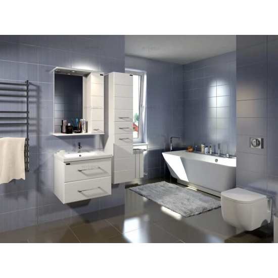 Зеркало-шкаф САНТА Омега 60 R правое