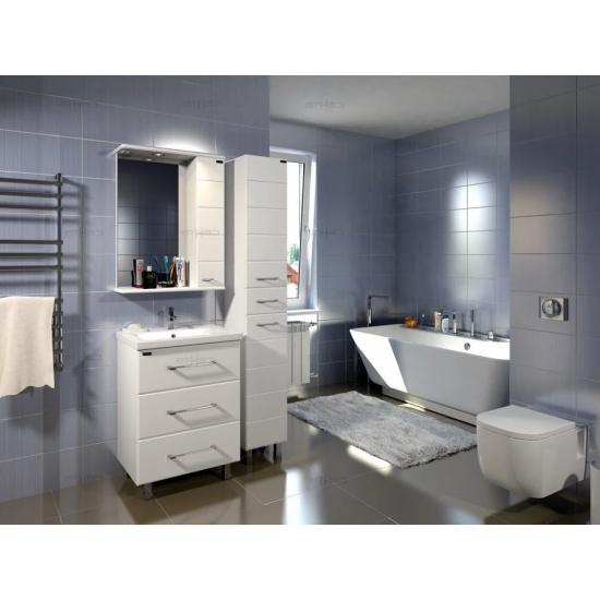 Зеркало-шкаф САНТА Омега 60 R правое