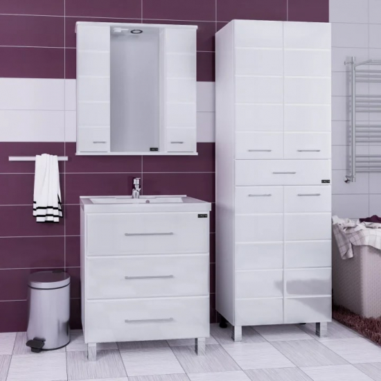 Зеркало-шкаф САНТА Омега 75