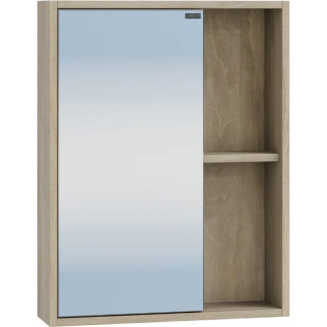 Зеркало-шкаф САНТА Прима 50 дуб светлый, универсальное