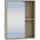 Зеркало-шкаф САНТА Прима 50 дуб светлый, универсальное