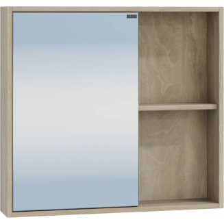Зеркало-шкаф САНТА Прима 70 дуб светлый